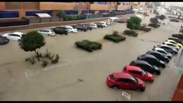 Вижте наводнението в Испания 2019 август