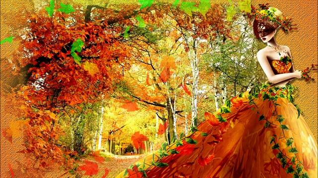 🍂 Есенните листа  - падащо злато 🍁