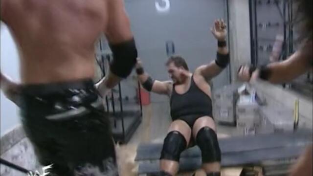 Rhyno vs The Big Show vs Test (WWF Hardcore Championship)