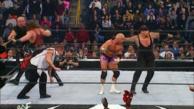 WWF 30-man Royal Rumble match (2001) 2/3