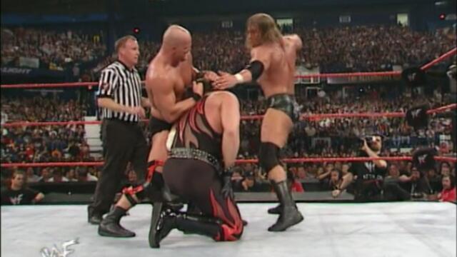 Stone Cold and Triple H vs Kane and The Undertaker (Backlash 2001)