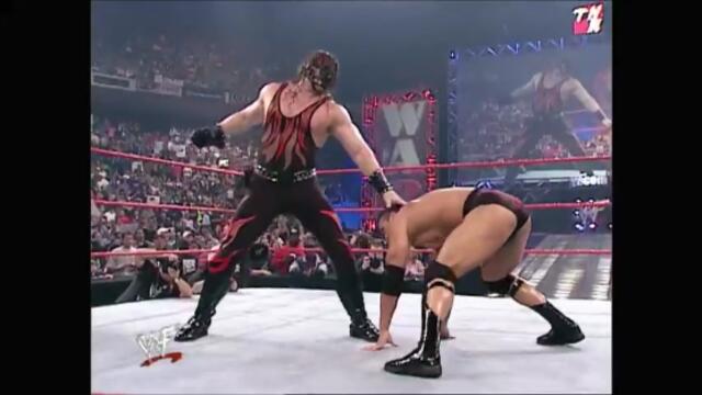 Kane vs The Rock