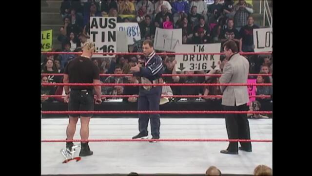 WWF Stone Cold - Raw is War (08.01.2001) 1/2