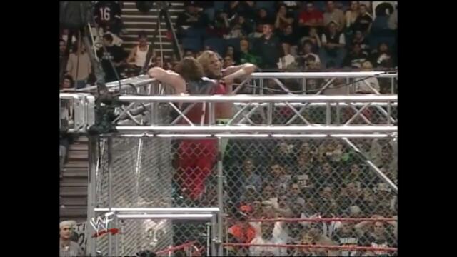 WWF 1999 Triple H vs Kane (WWF Steel Cage Match)
