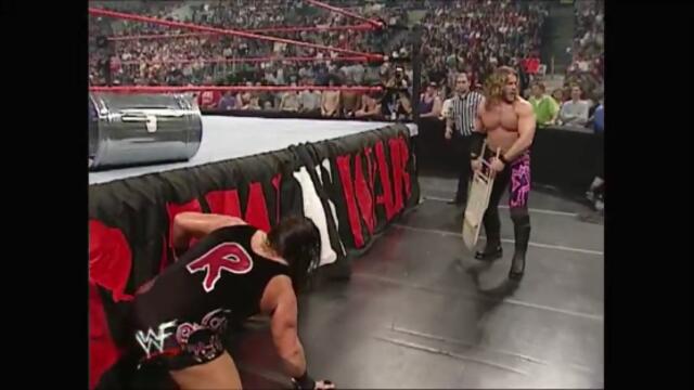 Rhyno vs Chris Jericho (WWF Hardcore Championship)