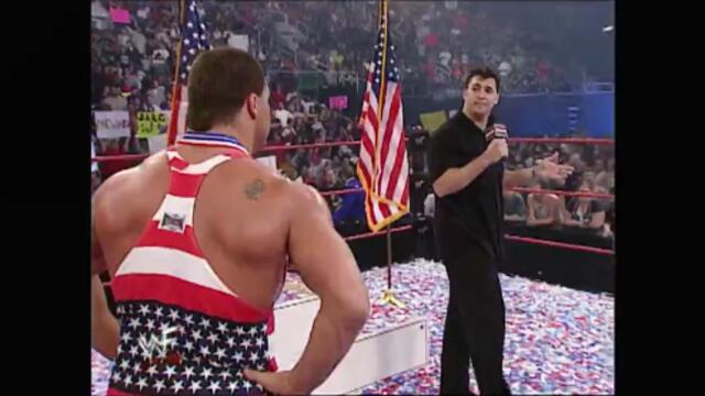 Shane McMahon Interrupts Kurt Angle