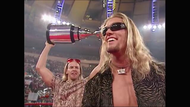 Edge and the 2001 King of the Ring Trophy
