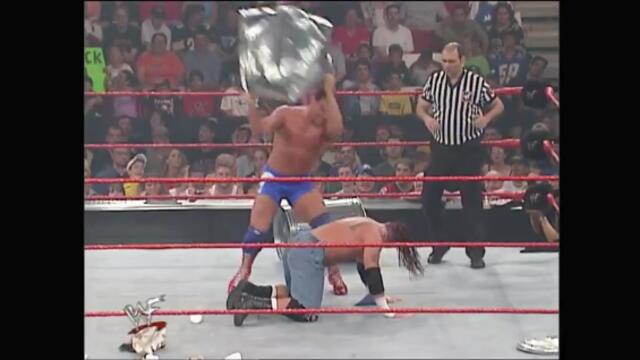Kurt Angle vs Raven (ECW Rules Match)