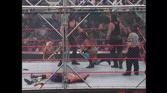 Kane & The Undertaker vs Chuck Palumbo & Sean O'Haire (WWF Steel Cage Match)