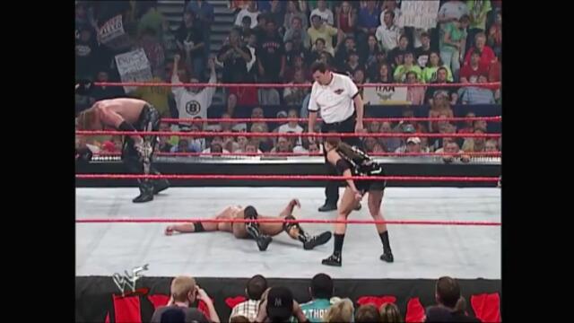 Stephanie McMahon vs The Rock (Handicap Match)