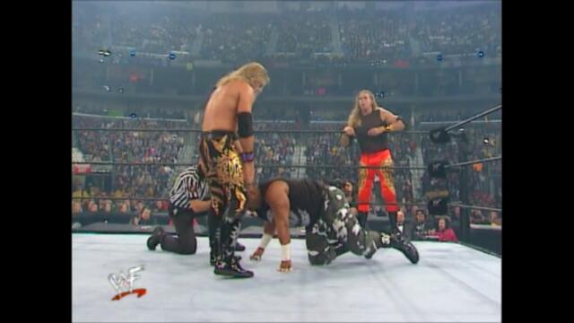 The Dudley Boyz vs Edge and Christian (WWF Tag Team Championship)