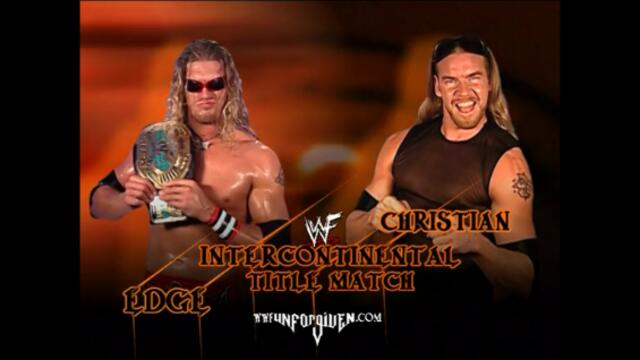 Christian vs Edge (WWF Intercontinental Championship)