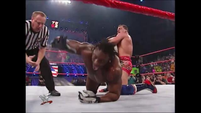 Kurt Angle vs Booker T (WWF World Heavyweight Championship)