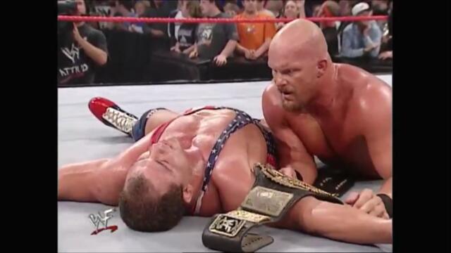Steve Austin vs Kurt Angle (WWF Championship)