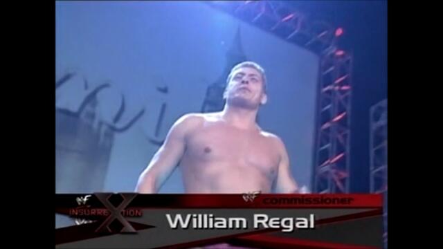 Chris Jericho vs William Regal (Singles match for the Queen's Cup)