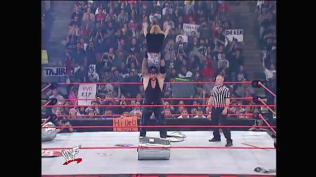 The Undertaker vs Spike Dudley (WWF Hardcore Championship)