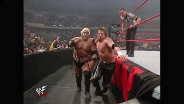 Kurt Angle & Test vs Edge & Rikishi