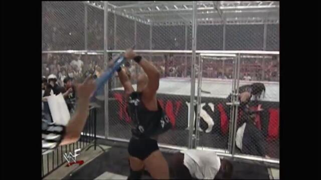 WWF: Steve Austin & The Undertaker vs Kane & Mankind (Hell In A Cell)