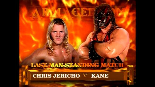 WWF Chris Jericho vs Kane (Last Man Standing)