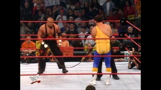 WWF Tazz vs Jerry Lawler (Strap match)
