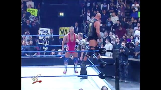 WWF Kurt Angle vs Steve Austin Main Event (SD 10.01.2002)