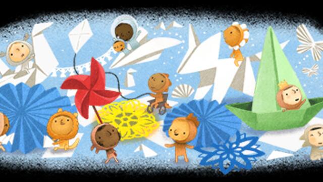Честит празник международен ден на детето първи юни 2020 с Гугъл ! Google Doodle Universal Childrens Day