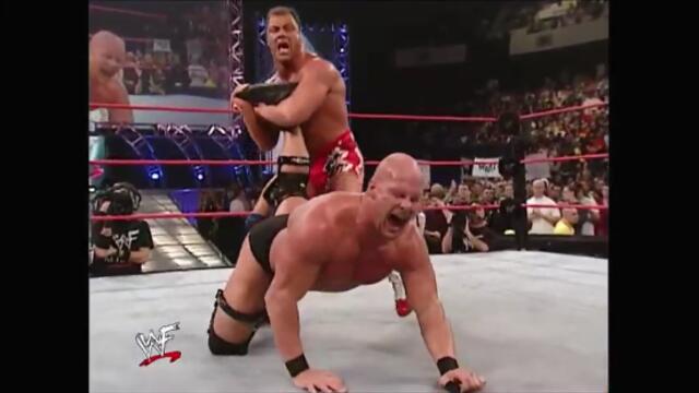 WWF Steve Austin vs Kurt Angle Main Event (Raw 28.01.2002)