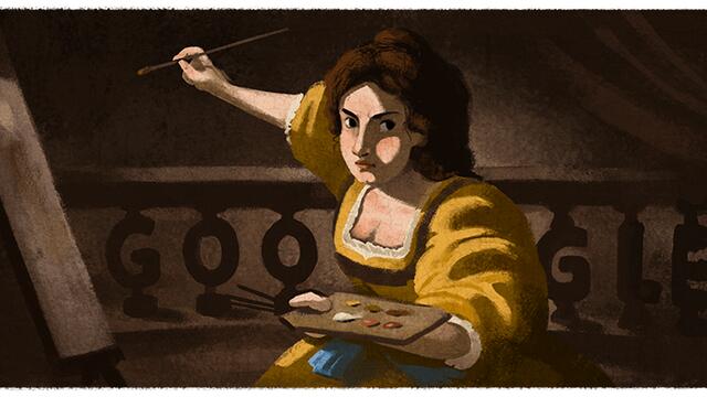 Артемизия Джентилески в картини! Коя е Артемизия Джентилески (Artemisia Gentileschi) вижте с Google Doodle