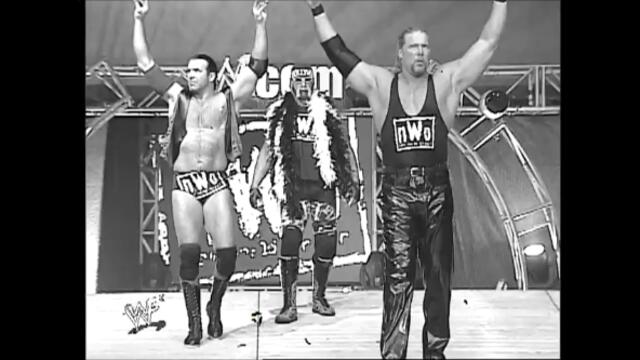 WWF nWo vs Steve Austin & The Rock Handicap Match Main Event (Raw 11.03.2002)