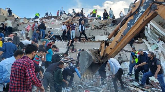 Земетресение в Егейско море, жертви в Турция, разрушения в Гърция