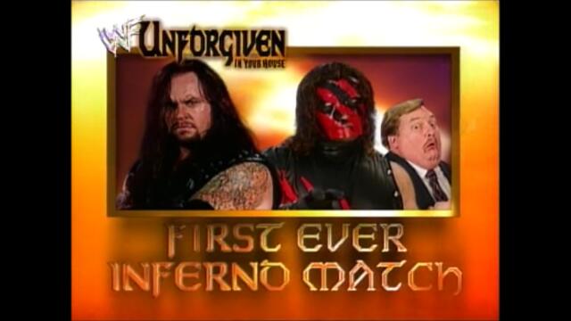 WWF The Undertaker vs Kane First ever Inferno match
