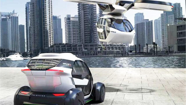 Летящ автомобил ще ни превозва в бъдеще!!! The Flying Car - 2021 Дженерал мотърс (General Motors)