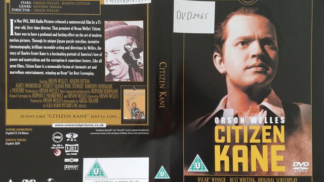 Гражданинът Кейн (1941) (бг субтитри) (част 1) DVD Rip Universal Cinema Classics