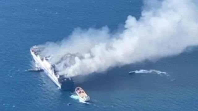 Огнен ад - Инцидент с ферибот край гръцкият о.Корфу - Българи продължават да са в неизвестност