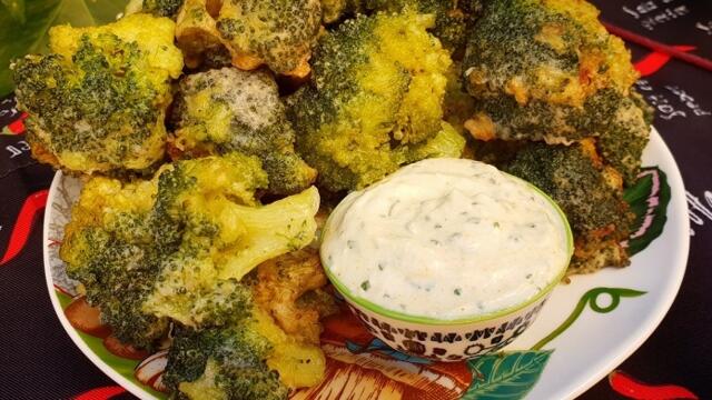 Панирани броколи лесно и вкусно - Видео Рецепта