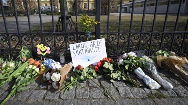 Ученик убил две жени в училище в Швеция март 2022 г.