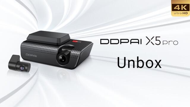 DDPAI X5 Pro Dashcam Unboxing
