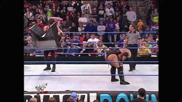 Kane & The Undertaker vs Haku & Rikishi in a First Blood Match