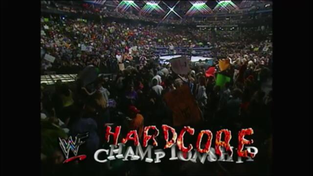 Rhyno vs Test to retain the WWF Hardcore Championship