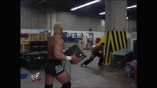 Bob Holly vs Steve Blackman WWF Hardcore Championship