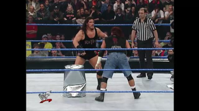 Rhyno vs Raven WWF Hardcore Title Match