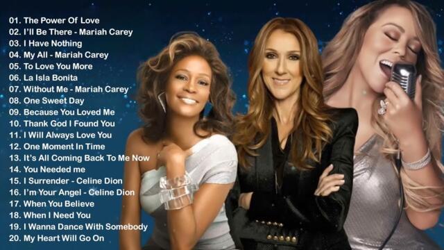 Whitney Houston, Mariah Carey, Celine Dion, Madonna Greatest Hits 2023 - Best Songs of World Divas