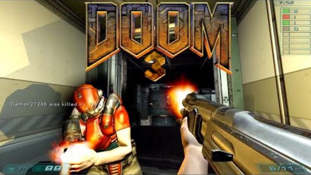 DOOM 3: RoE Multiplayer Gameplay on Lights Out