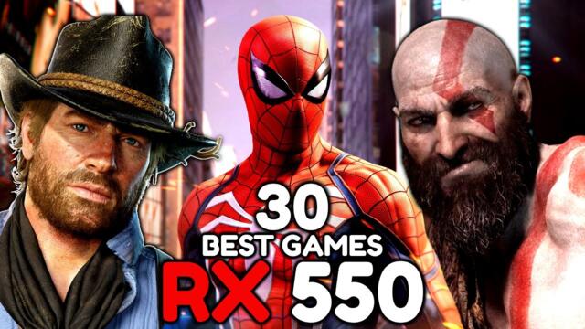 RX 550 Gaming | 30 Best Games For AMD Radeon Rx 550 2GB