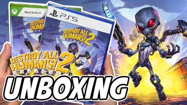 Destroy All Humans! 2 - Reprobed (PS5/Xbox Series X) Unboxing