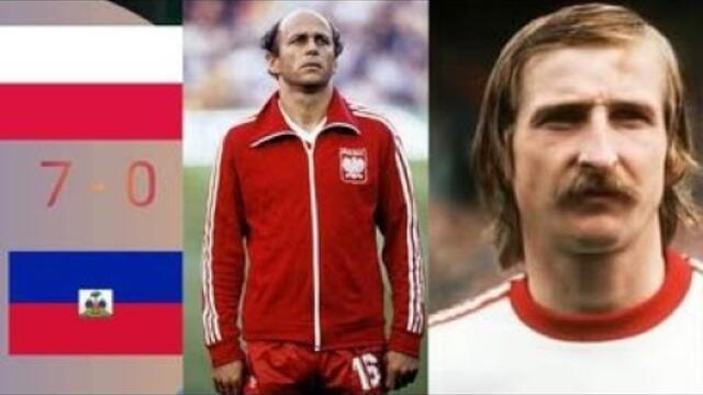 Poland 7-0 Haiti World Cup 1974 Full HD - Szarmach - Grzegorz Lato - Kazimierz Deyna - Jerzy Gorgoń