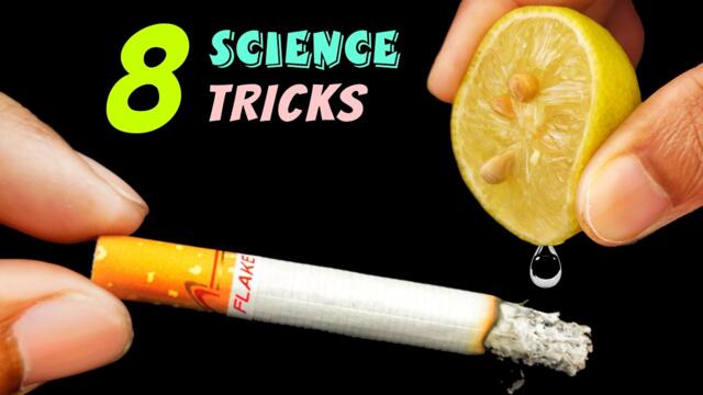 8 MIND BLOWING SCIENCE ACTIVITIES & EXPERIMENTS