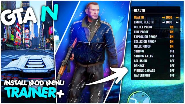 🔥How To Install Trainer In GTA IV ✅ | Simple Native Trainer In GTA 4 - 2022 [Simple & Easy Tutorial]