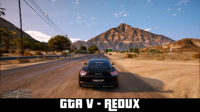 GTA V - Redux (mod) - Gameplay and Benchmark