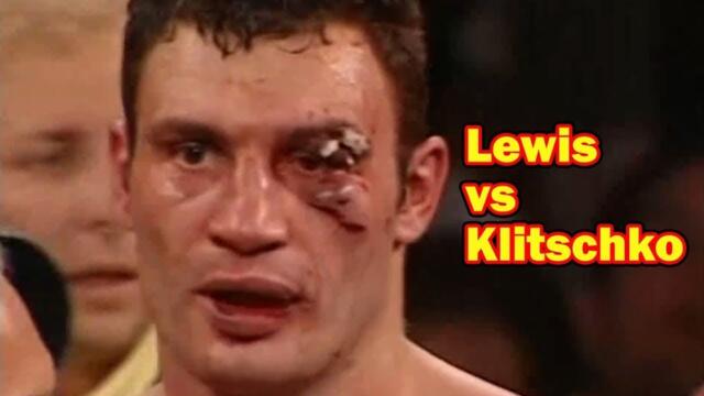 Lennox Lewis vs Vitali Klitschko - The End of Lewis' Career.